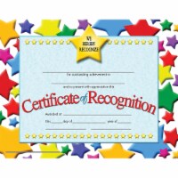 Hayes Certificate of Recognition 8.5  x 11  Pack of 30 H-VA637