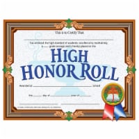 Hayes High Honor Roll Certificate 8.5  x 11  Pack of 30 (H-VA686)