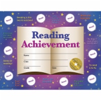 Hayes Reading Achievement Certificates and Reward Seals 30 Certificates 320 Seals (H-VA807)