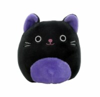 Squishmallows Black & Purple Cat Plush Perspective: Main