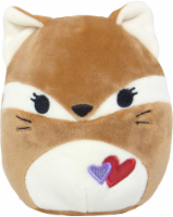 Squishmallows Plush Fox - Brown/White Perspective: Main