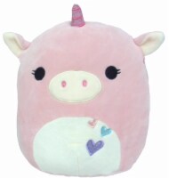 Squishmallows Plush Unicorn - Pink/White Perspective: front