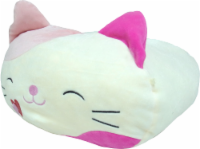 Squishmallows Stackable Plush Cat - Pink/White Perspective: Main
