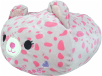 Squishmallows Stackable Plush Leopard - Gray/Pink Perspective: Main