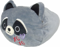 Squishmallows Stackable Plush Raccoon - Gray/Black Perspective: Main
