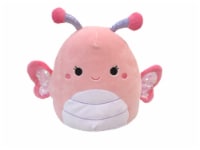 Kroger Squishmallows Cat With Sequins Plush Pink Blue White 8 In