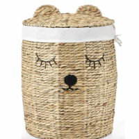 Home Outfitters S/2 Round Bear Sets, Natural
