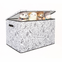Home Outfitters Coloring Large Trunk, 4 Washable Markers - Case Pack Of 6, Under Sea Print