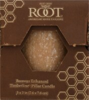 Root Candles Beeswax Enhanced Timberline Pillar Candle