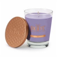 Root Candles Large Veriglass Scented Candle - English Lavender