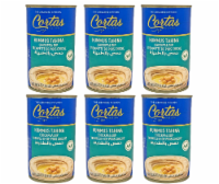 Cortas- Hummus Tahina Chickpea Dip , 6.5 oz, Pack of 6