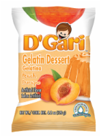 D'Gari Peach Gelatin Dessert Mix