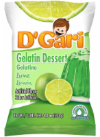D’Gari Lime Gelatin Dessert Perspective: Main