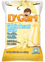 D'Gari Vanilla Gelatin Dessert Milk Mix