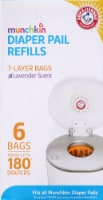 Munchkin Arm & Hammer Diaper Pail Bag Refills