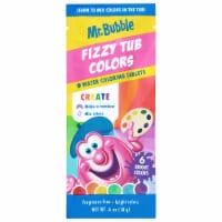 Mr. Bubble Fizzy Tub Water Coloring Tablets