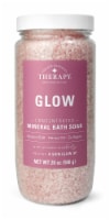 Village Naturals Therapy® Glow Concetrated Mineral Bath Soak Perspective: Main