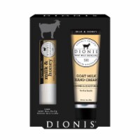 Dionis® Milk & Honey Lip Balm & Hand Cream Gift Set