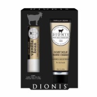Dionis® Vanilla Bean Lip Balm & Hand Cream Gift Set