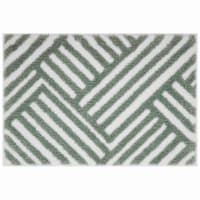 Geometric Lines Tufted Bath Rug Perspective: Main