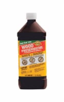 Copper Green Flat Brown Oil-Based Wood Preservative 1 qt. - Total Qty: 12