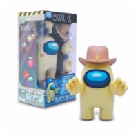 Among Us Action Figure Series 3 - Light Yellow With Cowboy Hat Perspective: Main