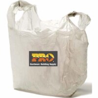 Prime Line Packaging Clear Plastic Bags with Soft Loop Handles Gift Bags,  50 Pack - 10x5x13x5, 50 Pcs - Smith's Food and Drug