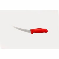 Master Grade HM-03-15 6 in. Butchers Flexy Boning Knife, Red