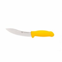 Master Grade F-J2-0115KP 6 in. Butchers Skinning Knife, Yellow