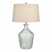 Pacific Coast Lighting Tigard 27  Bubble Glass Table Lamp in Green/Clear