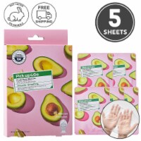 Pick Up & Go 5 Sheets Smoothing Avocado Facial Sheet Mask