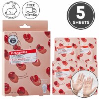 Pick Up & Go 5 Sheets Refreshing Cherry Facial Sheet Mask