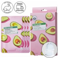 Pick Up & Go 3 Sheets Smoothing Avocado Hair Mask Cap