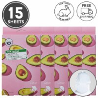Pick Up & Go 15 Sheets Smoothing Avocado Hair Mask Cap
