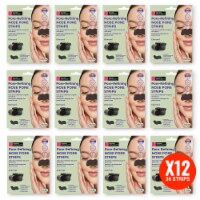 Original Derma Beauty 36 Nose Pore Strips Pore-Refining Charcoal