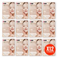 Original Derma Beauty 12 Pack Softening & Moisturizing Oat Essecne Mask Sheet