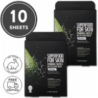 FARMSKIN 10 Sheets Firming Shield Avocado Bio Cellulose Masks