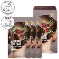 FARMSKIN 3 Packs Ultra Moisturizing Hair Mask Set (Blackberry Complex)