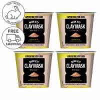 FARMSKIN 4 Packs Nourishing Brightening Pink Salt Clay Masks (Superfood)