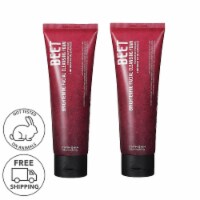 FARMSKIN 2 Sets Brightening Beet Facial Cleanser Foam 4.05 fl. Oz. (Superfood)