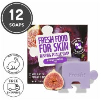 Farmskin 12 Packs Brightening Fig Puzzle Soaps (Freshfood)