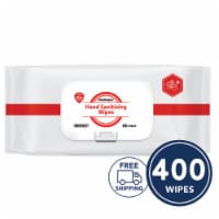 Mediwiper Gentle Hand Sanitizer Wipes (400 Wipes, 80ct x5pks)