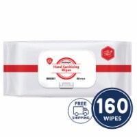 Mediwiper Gentle Hand Sanitizer Wipes (160 Wipes, 80ct x2pks)