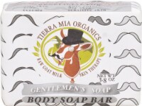 Tierra Mia Organics Raw Goat Milk Skin Therapy Body Soap Bar Gentlemen's
