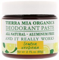 Tierra Mia Organics  Deodorant Paste Lemon Verbena