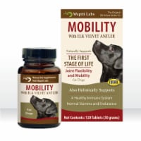 Wapiti Labs Mobility -Joint, Hips, Overall & Immune Support Supplement for Dogs - 120 Tab