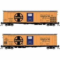 Rapido RAP156006 HO Santa Fe RR56 Mechanical Reefer Santa Fe All the Way Slogan Car, Pack of