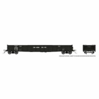 Rapido RAP50051 52 ft. 6 in. HO Scale Canadian Pacific Canadian Mill Gondola Train, Pack of 6