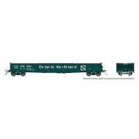 Rapido RAP50053A 52 ft. 6 in. HO Scale Ontario Northland Canadian Mill Gondola Train