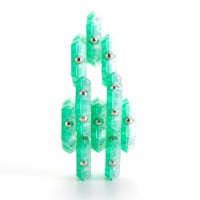 AZ Trading PS30212 Green Magnetic Fidget Sphere Pentagon Desk Toy - Green - 12 Piece